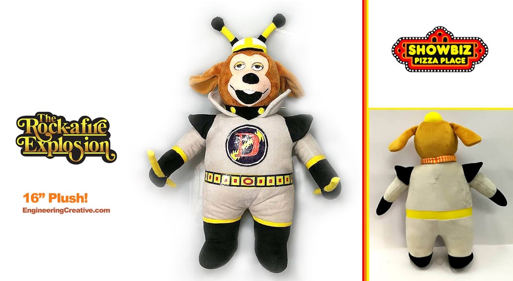 Image of Dook LaRue - Rock-afire Explosion 16" plush doll