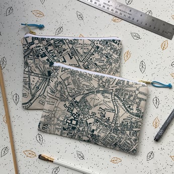 Cambridge Map Pencil Case