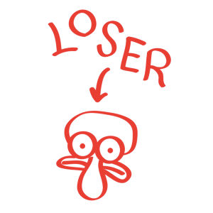 Image of Loser Squidward