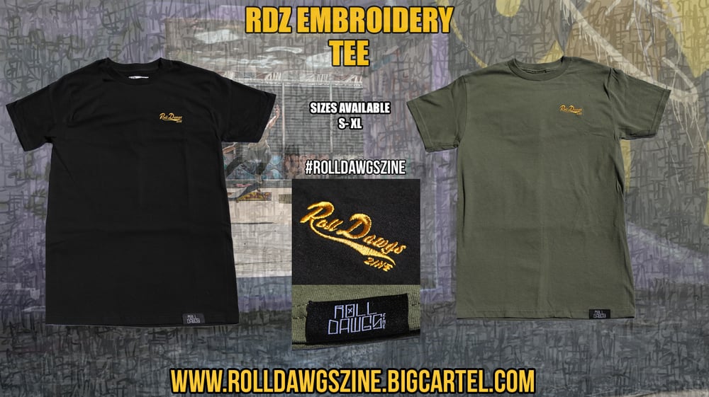 Image of RDZ "GOLD" Embroidered Tees