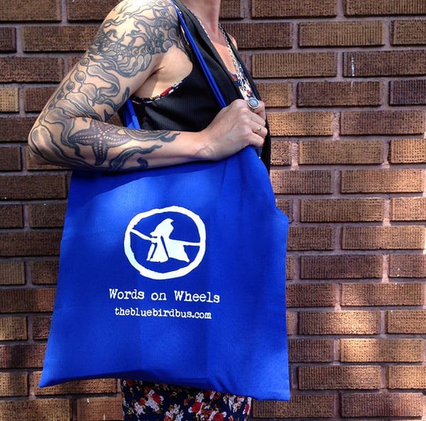 Image of Bluebird tote bag