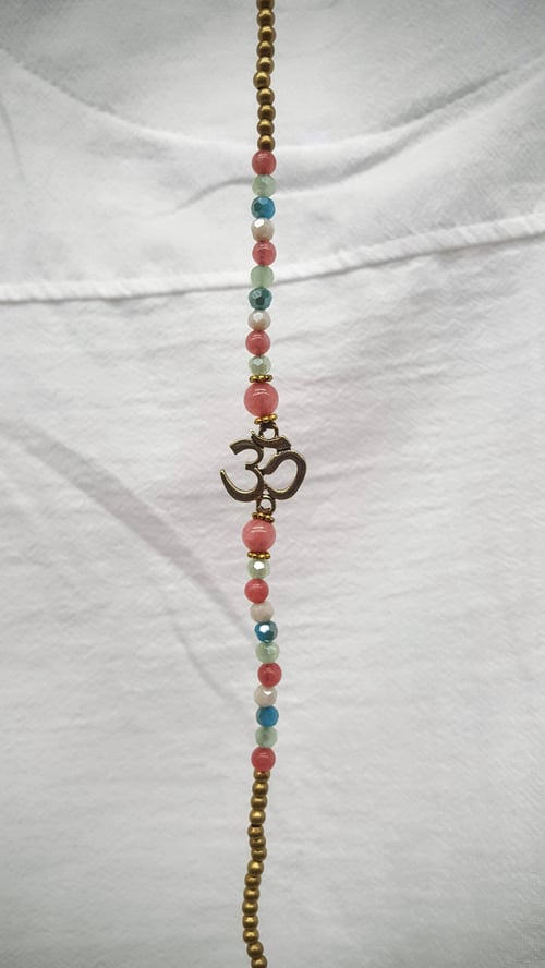 Image of OM Anklet (various gemstone)