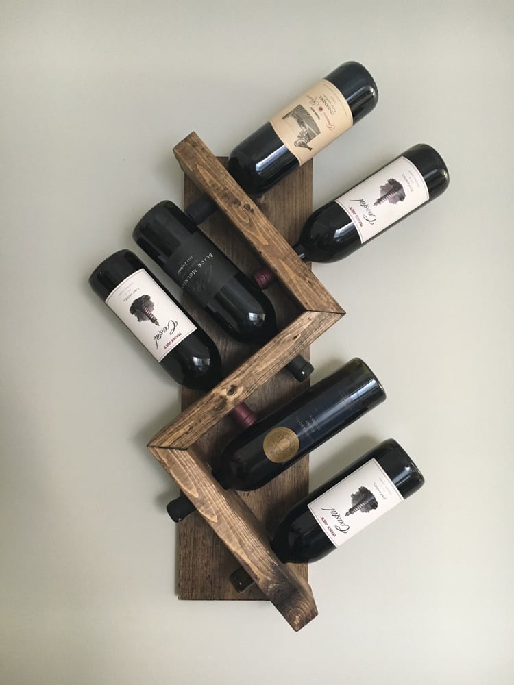 Image of Zig Zag Wine Rack