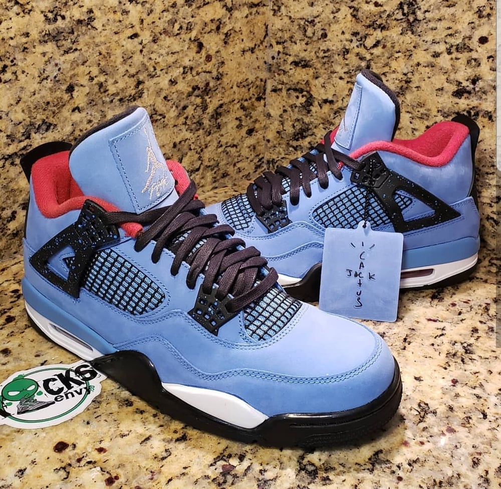 Image of Nike Air Jordan Retro 4 "Travis Scott" 2018