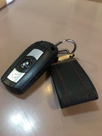 Image 2 of Faux leather key chain