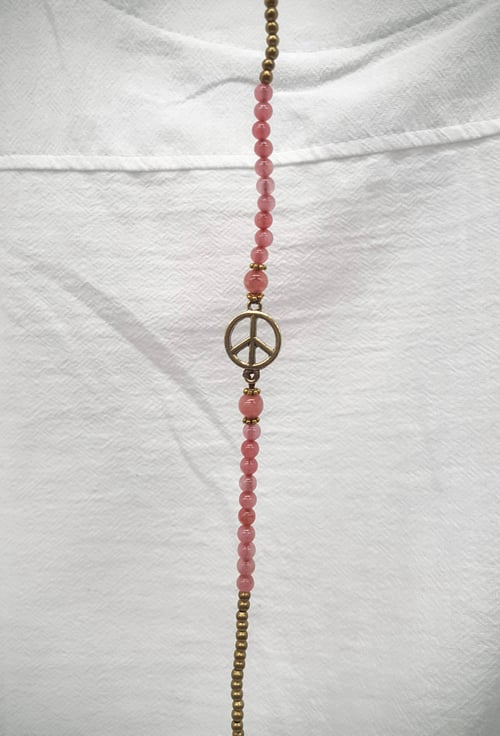 Image of Peace Anklet (various gemstone)