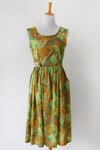 Image of SOLD Jungle Leaves Wrap Dress