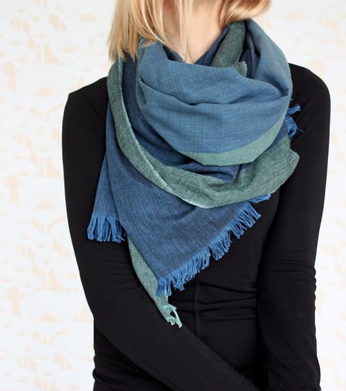 Image of Hand Woven Cotton Scarf