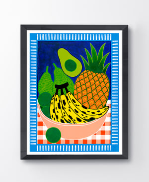 Image of Still Life w/ Fruit Fine Art Print