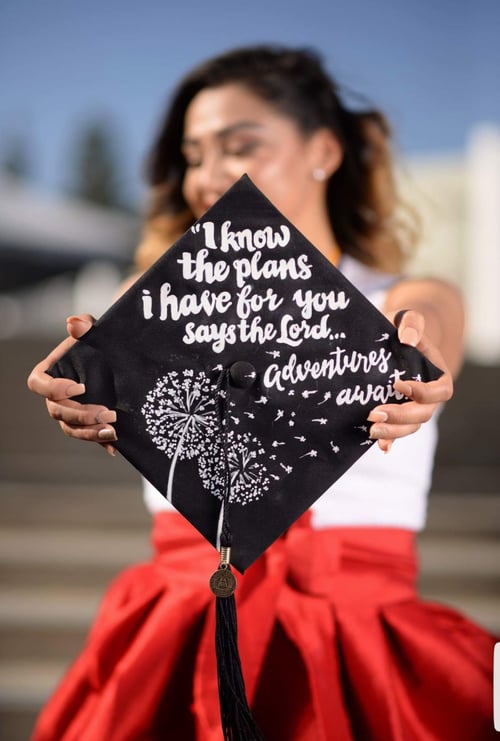 Image of grad cap designs