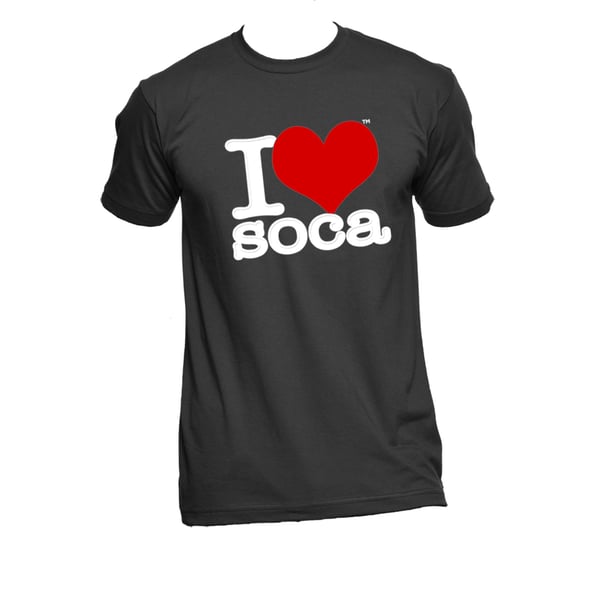 Image of I Love Soca - T-Shirt - Unisex (Various Colors)