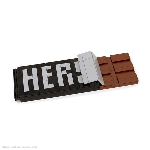 Image of LEGO Hershey Bar