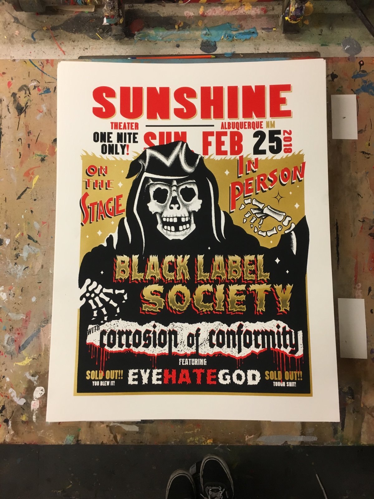 Image of Black Label Society - 2/25/18 - Sunshine Theater