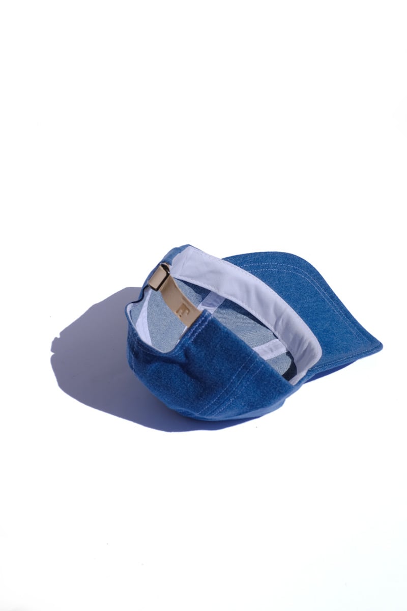 Image of denim cap