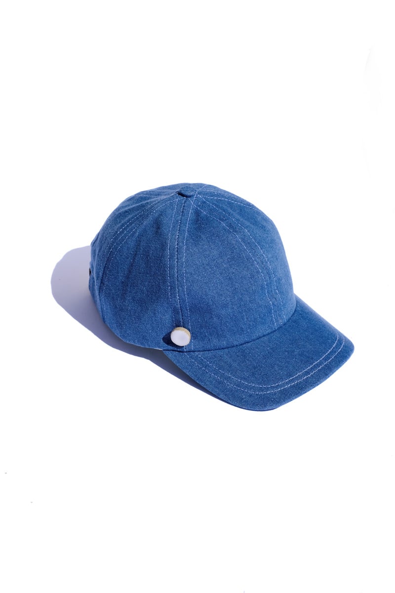 denim cap | jujumade denim cap | jujumade