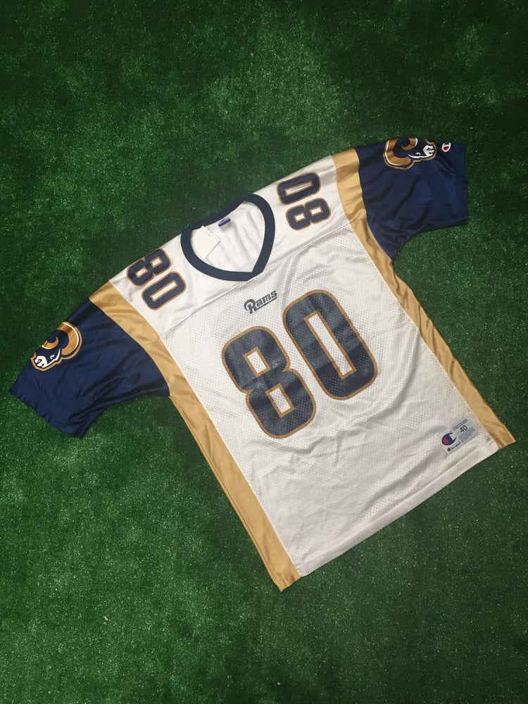 Vintage Isaac Bruce St. Louis Rams Champion Jersey (Size 40