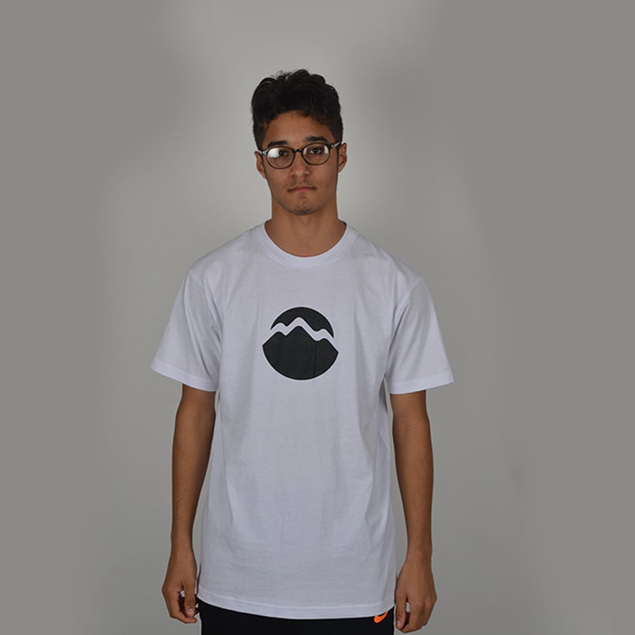 Image of El Monte Logo Tee White