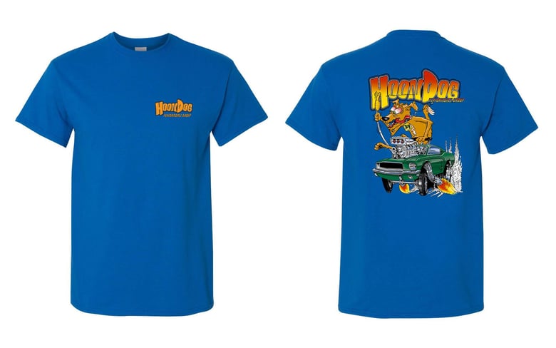 Image of HoonDog Blue Shirt