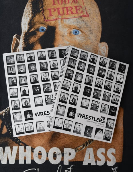 Image of 'THE WRESTLERS' Photo Book
