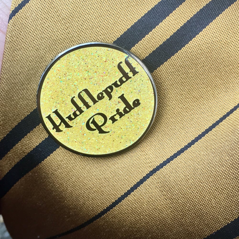 Image of Yellow House Pride Pin