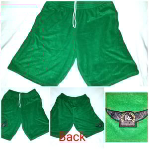 Image of SEAHAWK "12" Themed Towel Shorts w/ All Patch Options