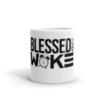Image 1 of Blessed and Woke White Mug