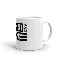 Image 3 of Blessed and Woke White Mug