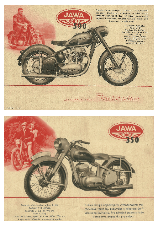 Image of Jawa 350 Poster Pair