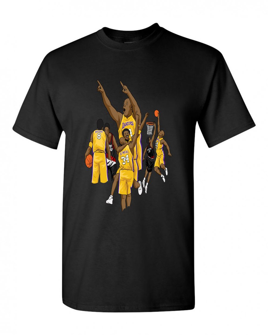 Image of Kobe to Shaq Shirt "The Lob"