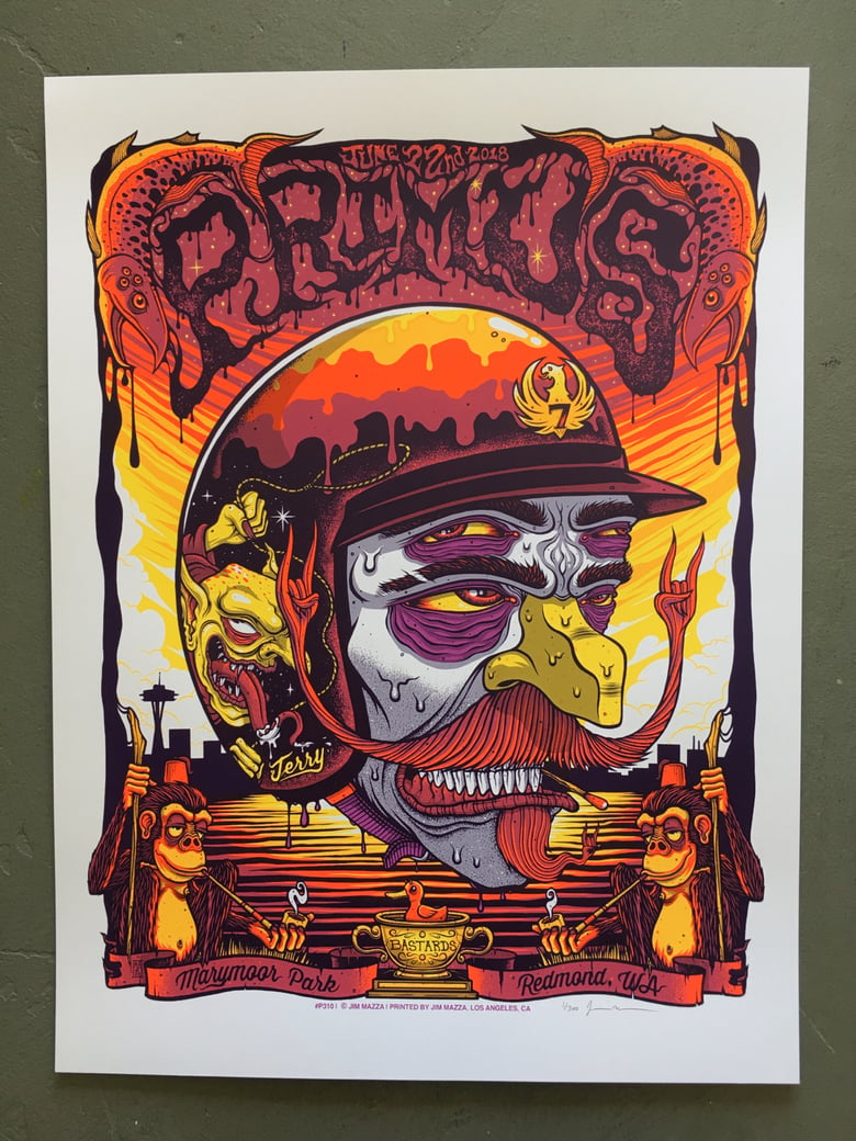 Image of Primus - June 22nd 2018 - Marymoor Park - Regular Edition