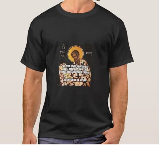 Image of Gregory of Nyssa Quote Tee