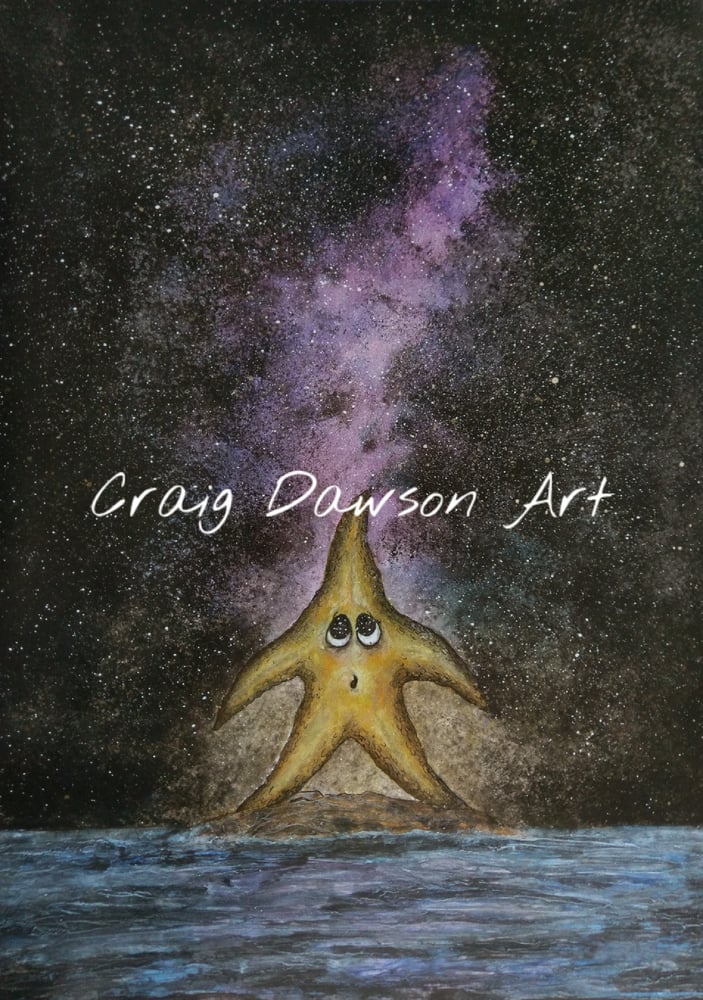 Image of 'Dream big' art print