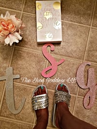 Image 2 of "Mary" silver chain slides