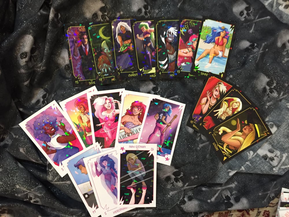 Image of Jem Holographic Tarot Stickers