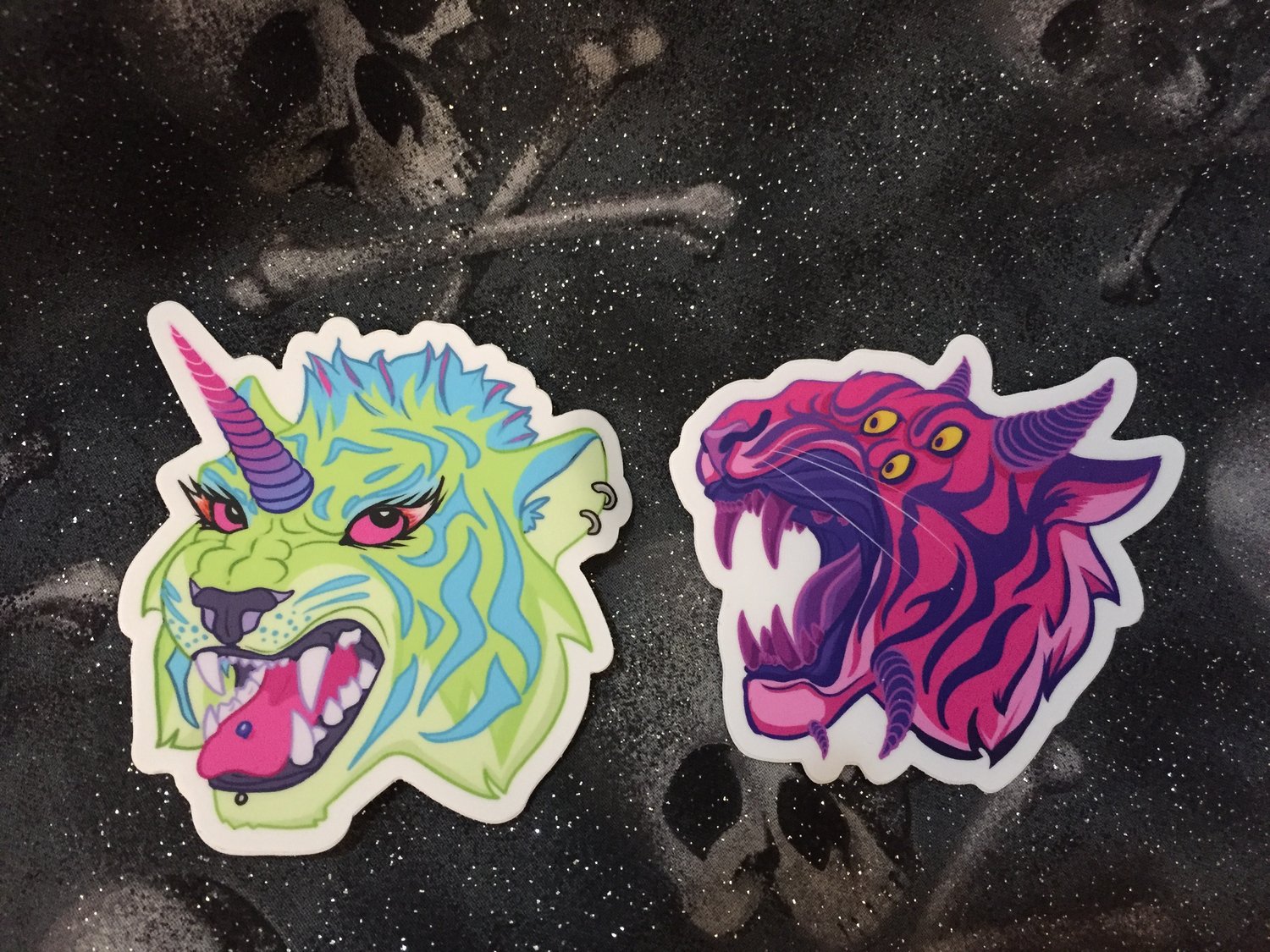 Image of Monster Tiger Stickers