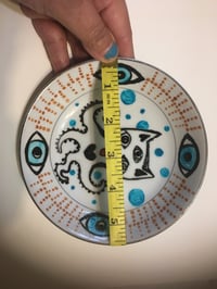 Image 4 of  Clarity CatoPuss - Hand Painted Vintage plate