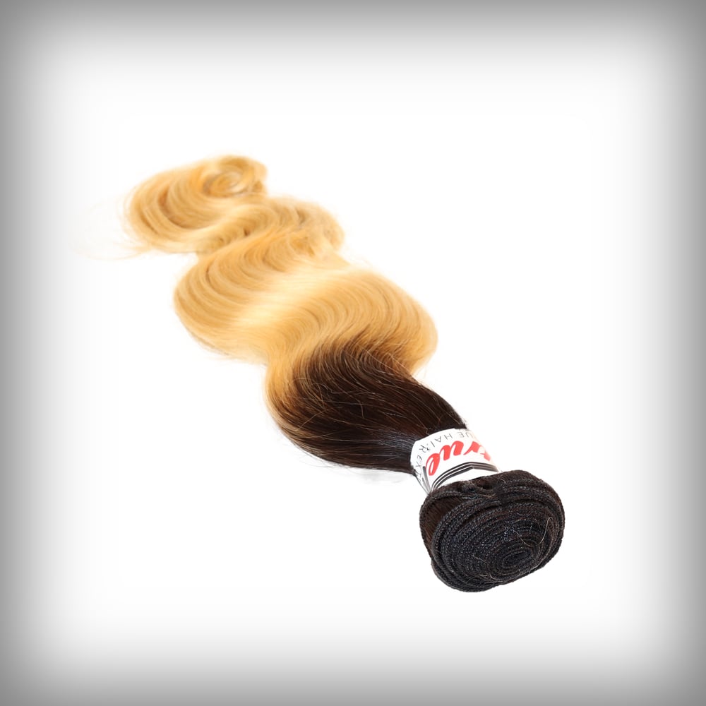 Image of Mink Blonde Ombré Body Wave