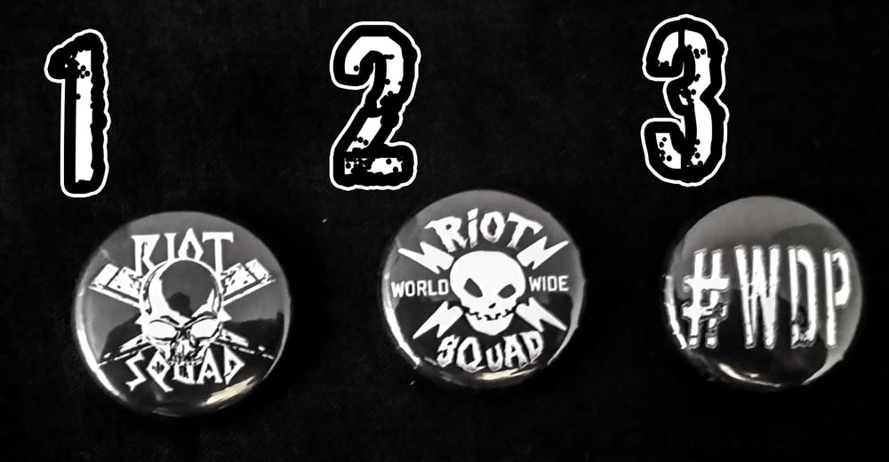 Image of Riot Squad Pins