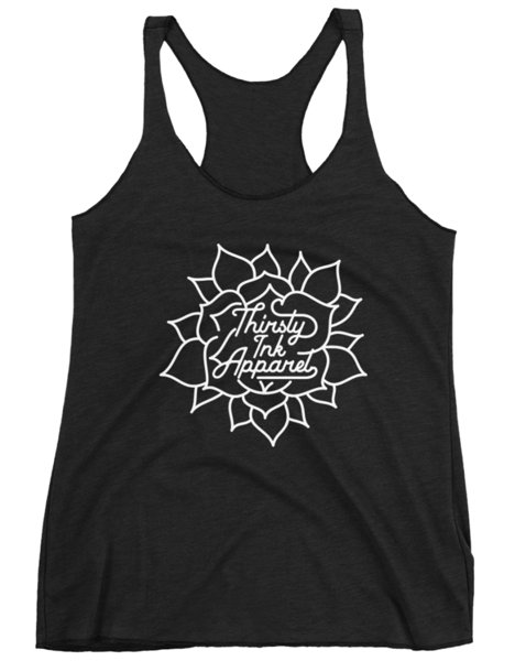 Image of Thirsty Ink Flower Tank