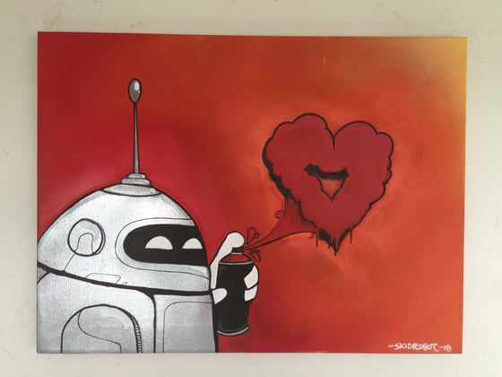 Image of Love Bot Print