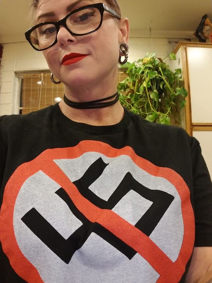 Image of Anti-Nazi Trump 45 Shirt #MAGA