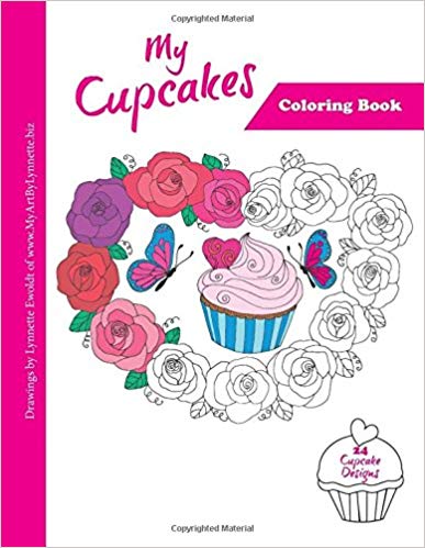 Image of My Cupcakes coloring book