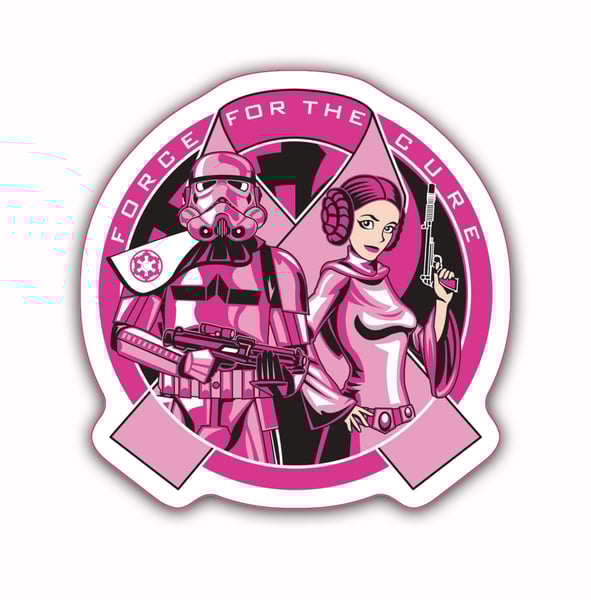 Image of Force For The Cure: Logo Sticker