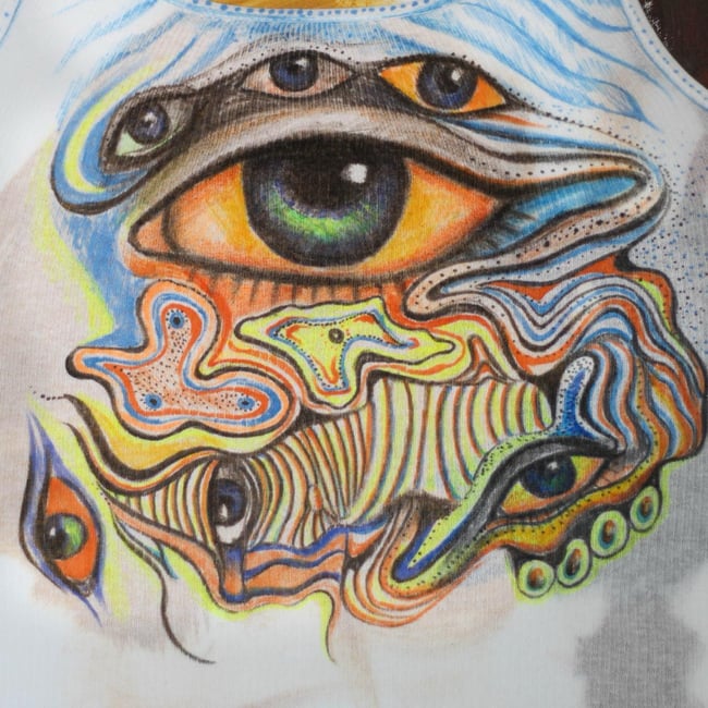 Custom Hand Painted T-Shirt  Made to Order