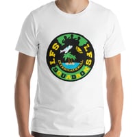 Image 2 of LFS INTERNATIONAL SQUADRON LOGO (YARDY / WHITE TEE ) 
