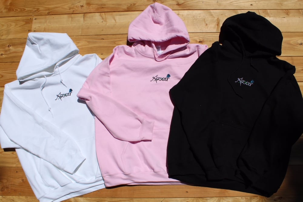 Image of ''Blue Rose'' HOODIE