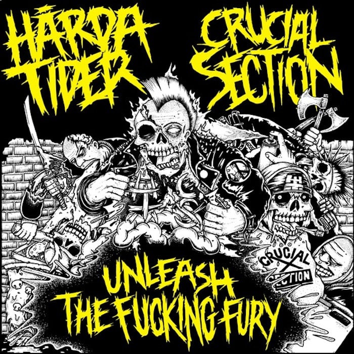 Image of Hårda Tider // Crucial Section Split 7"