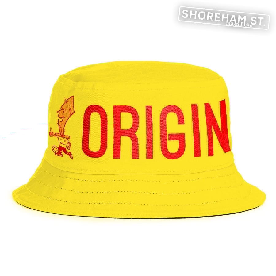 Bucket hat origin sales