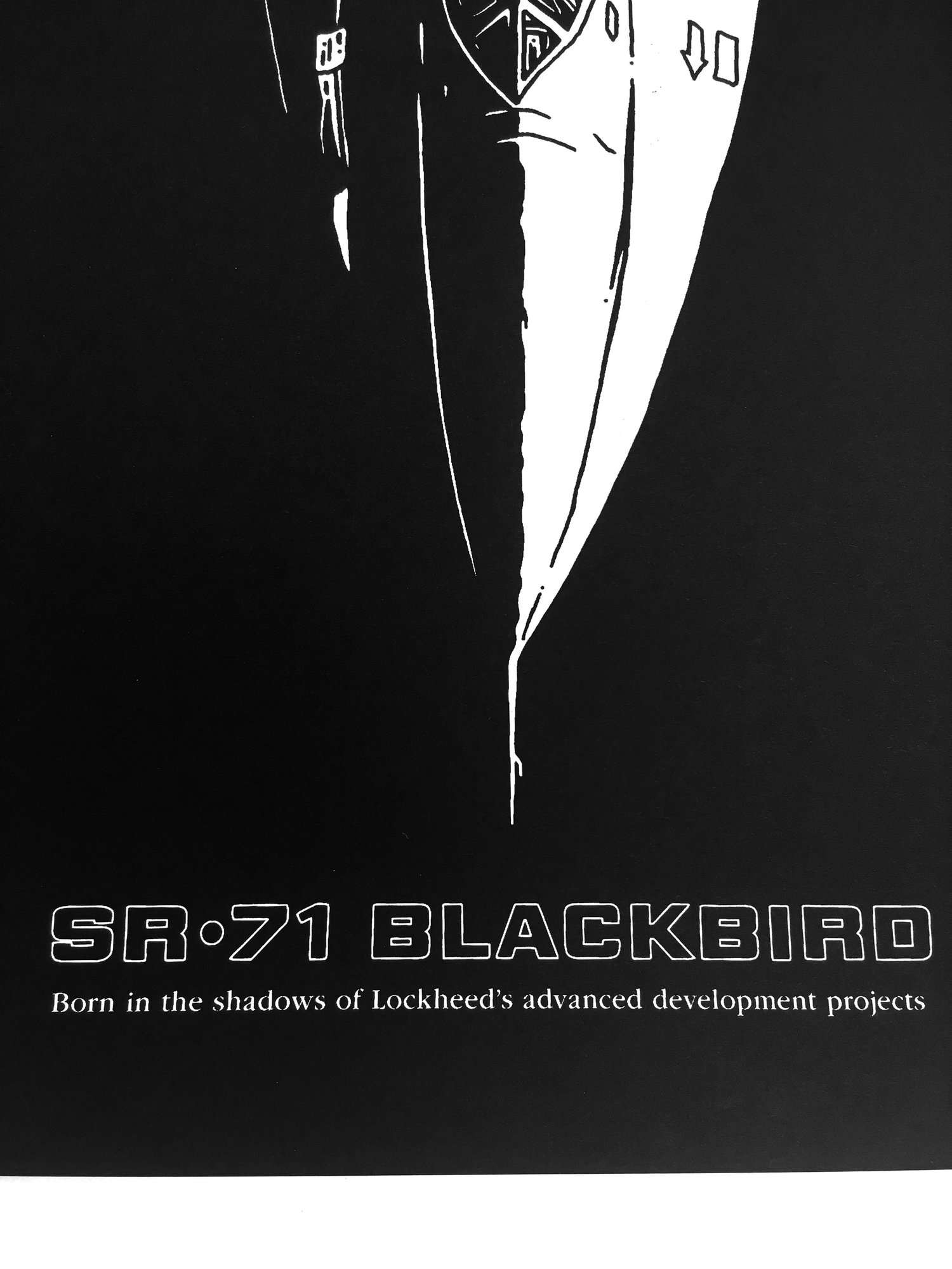 Image of SR-71 poster