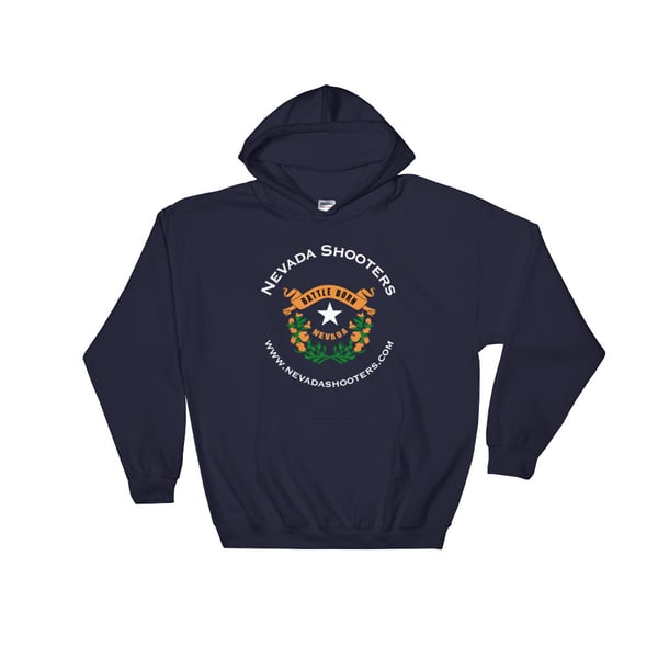 Image of Nevada Shooters - Battle Born Hoodie (Navy)